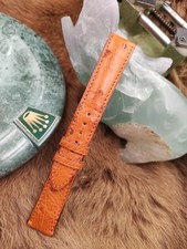 Cinturino Omega 18mm Attacco Fibbia 16mm Nuovo Struzzo