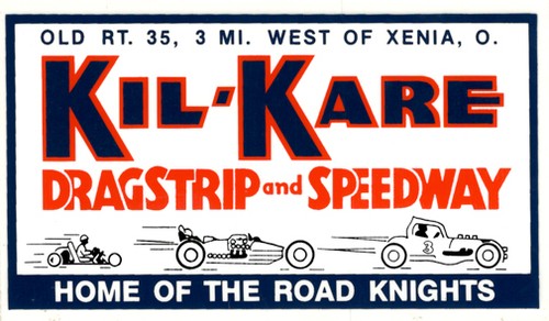 Adesivo kil kare dragstrip - adesivo, &