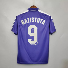 MAGLIA CALCIO 1998/99 Football shirt ACF Fiorentina Batistuta #9 Home Shirt