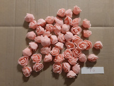F4 - LOTTO N. 48  FIORI ROSA IN FOAM PER BOMBONIERE DECORAZIONI CM. 3 ROSA CHIAR
