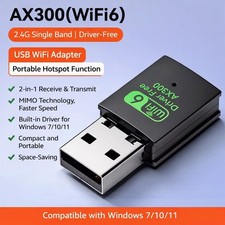 Ax300 wifi adattatore usb - ax300, 6