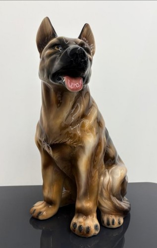 Statua pastore tedesco cm - tedesco,