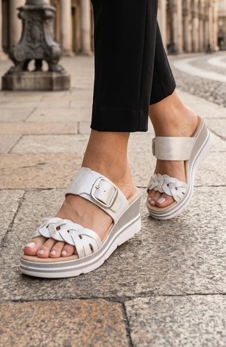 Ciabatte donna bianche - ciabatte,