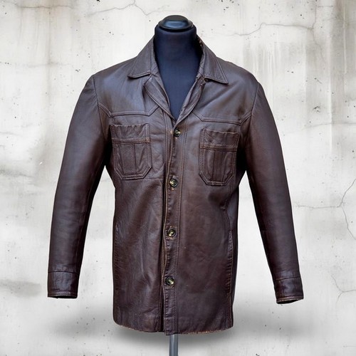 Giacca pelle vintage anni - , 70