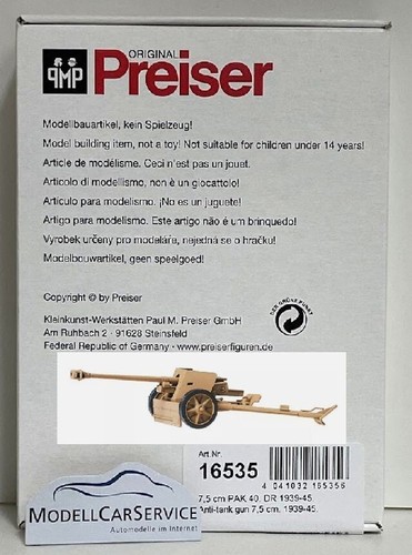 Preiser militare 16535 - preiser,