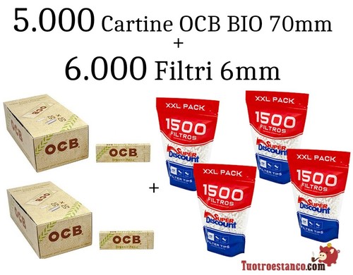 000 cartine ocb - 5.000,