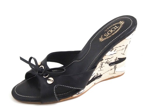 Tod tacco alto sabot zeppa - tod's,