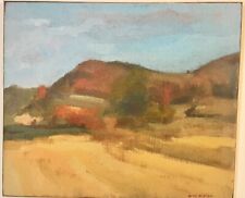 olio su tela Eraldo Morì Cristiani 50x60.  “VIA BOCCEA”