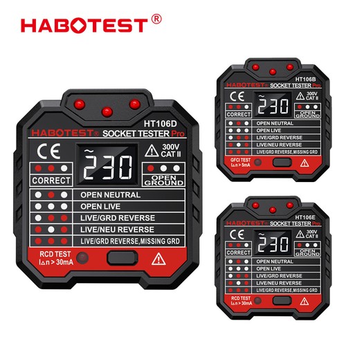 Habotest ht106 tester presa - tester,