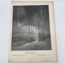 Stampa antica 1890 Gustave