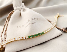 Bracciale tennis 6 ct taglio