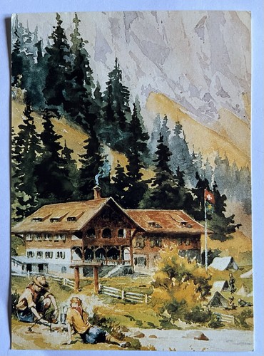 Cartolina scout kandersteg - scout,