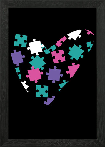 Puzzle puzzle cuore