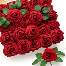50 Pcs Di Rose Rosse Fiori