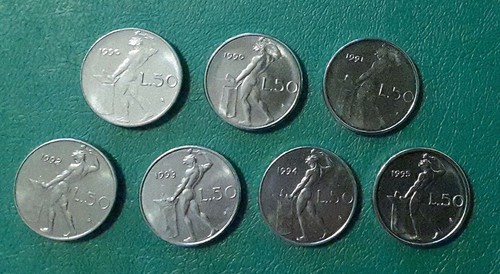 Monete lire 1990 - lire, 1990,1990