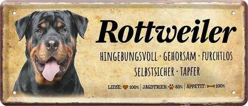 Targa latta rottweiler - targa, in