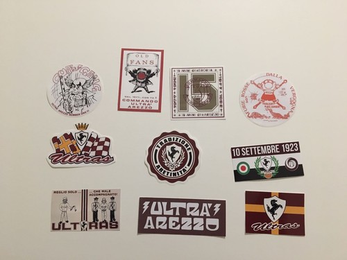 Arezzo adesivi ultras - 10,