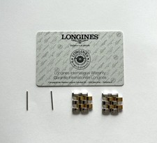 Originale Longines Garanzia E Schede Di Ricambio Oro/Acciaio - Ref. L47743227
