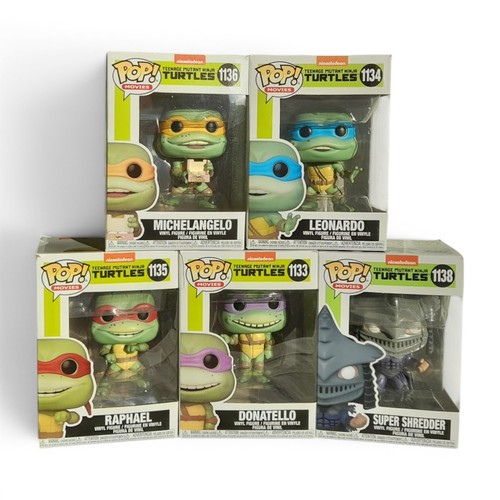 Lotto funko pop tartarughe - funko,