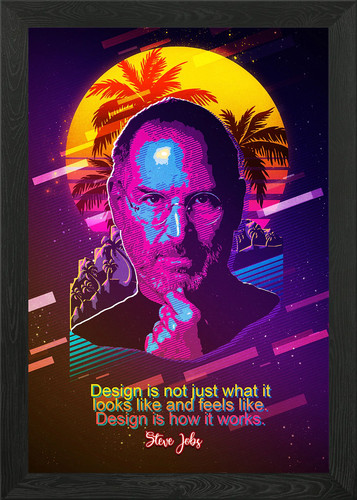 Poster arte parete con - da,