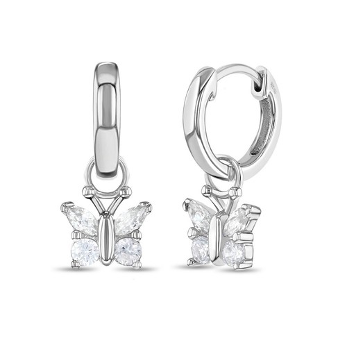 Farfalla pendente 9mm - farfalla,