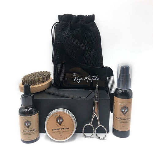 Set completo cura barba - set,