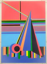 ♥ EVOLUZIONI SILENZIOSE SERIGRAFIA A 16 COLORI MARIO MOLINARI 1998 SERIGAMES