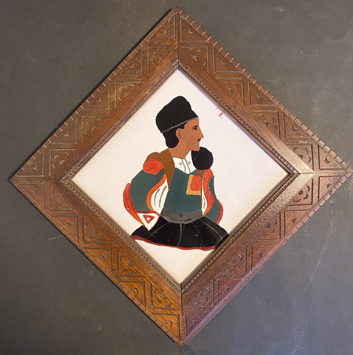 Arte ceramica sarda piastrella - arte,