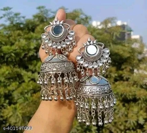 Specchio stile boho - , argento