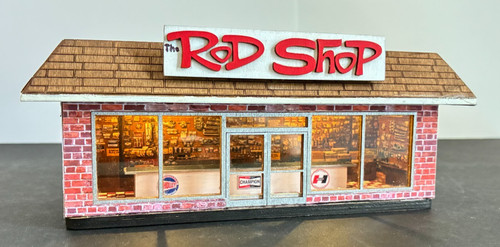 Diorama speed shop scala - diorama,
