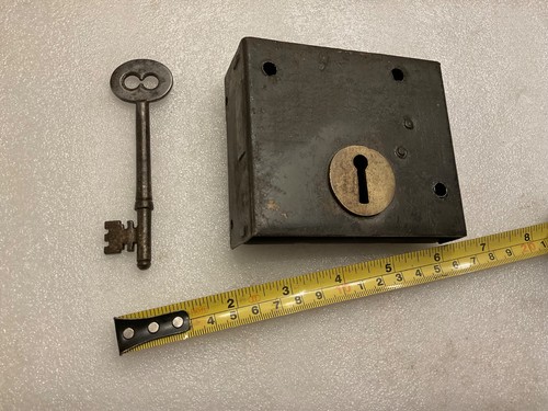 Antique victorian mortice lock - victorian,