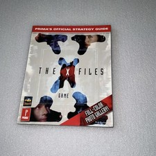 X-FILES: PRIMA'S OFFICIAL STRATEGY GUIDE ottime condizioni usato raro pc guide