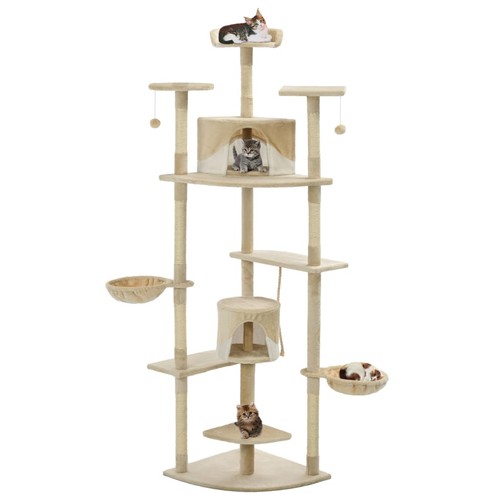 Albero per gatti tiragraffi - e,