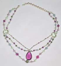 Collana lampadario cristallo