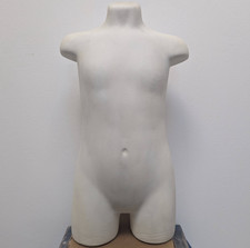 Manichino uomo/bambino mezzo busto in materiale spugna/morbido H=52 cm.
