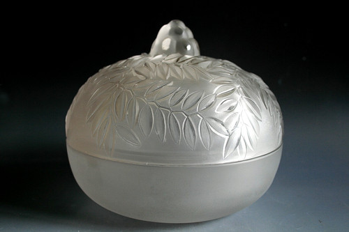 Scatola vetro art deco rene - art,