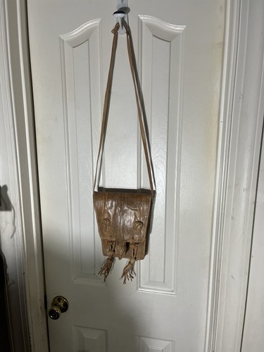 Borsa vintage africana testa