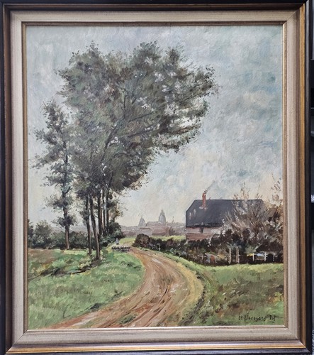 Dipinto olio helmuth - olio, liesegang