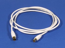 PRL) CAVO ANTENNA TELEVISORE TV COAXIAL CABLE 75 OHMS 200 cm TV TELEVISION TELE