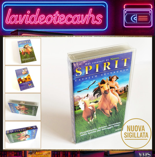 Spirit cavallo selvaggio vhs - cavallo,