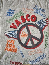 VascoRossi Rock Sotto l’Assedio 1995 Maglietta Originale Helter Skelter San Siro