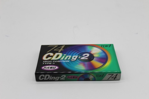 Blank audio cassette tape tdk - blank,