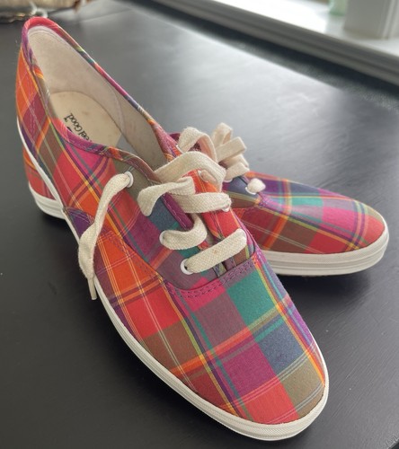 Plaid donna keds tela - donna, 10