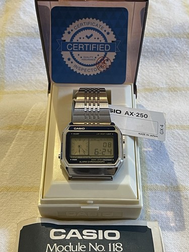 Casio 250 orologio vintage - casio, ax-250