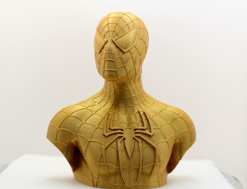 Busto spiderman 3d - spiderman,