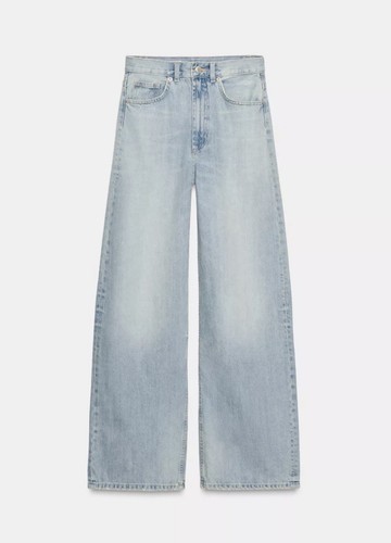Jeans zara trf - alta, gamba