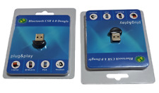 Coppia Bluetooth Dongle USB 4.0 Plug & Play per PC Laptop BTMobile PDA Headset