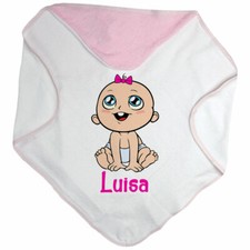 Accappatoio triangolo neonata