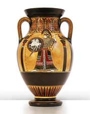 Anfora greca a figura nera con