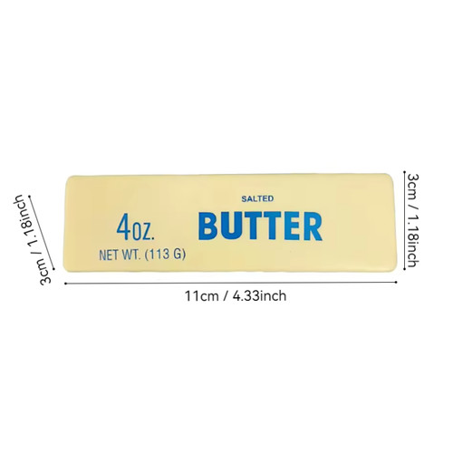 1pc butter stick squishy - butter,